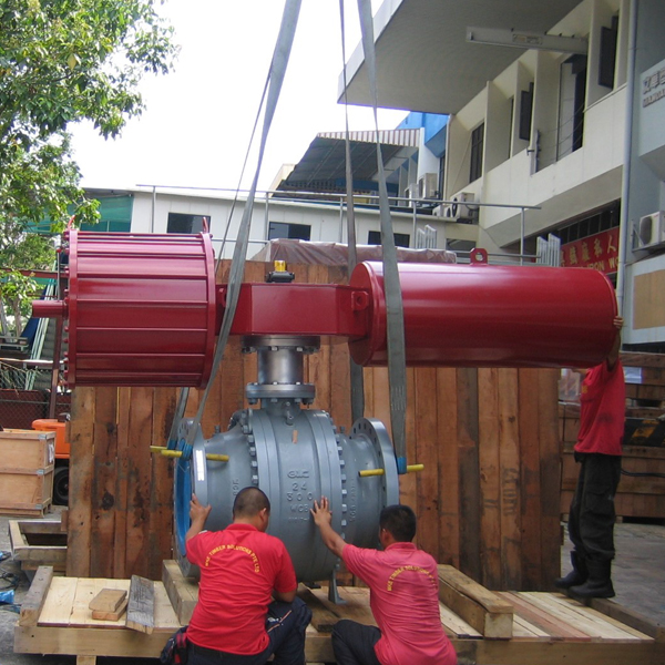 Packing of equipnent and products at site services