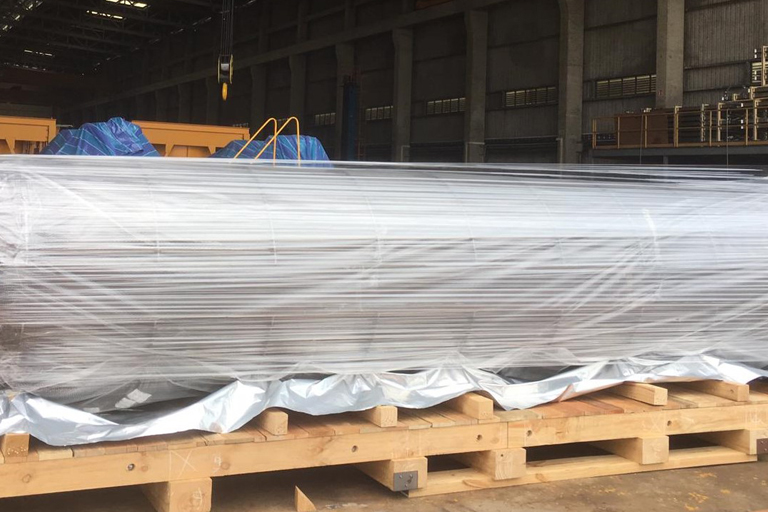 Packing of equipment and products at site 2